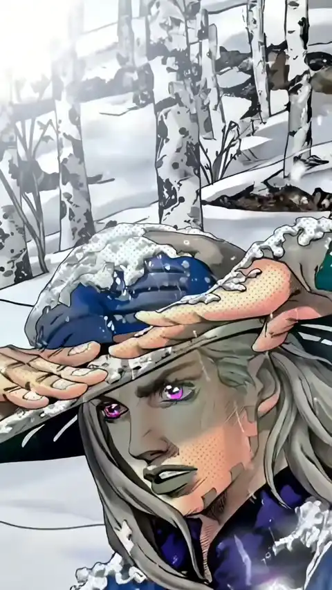 Winter Gyro Zeppeli Manga - 4K Live Wallpaper