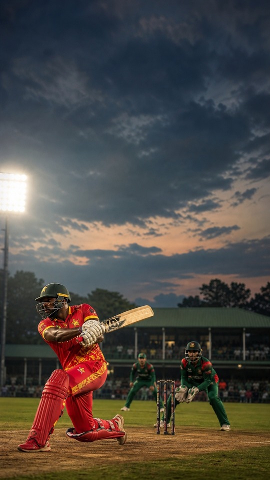 Zim vs Ban Críquet Realista - Fondos de Pantalla 4K