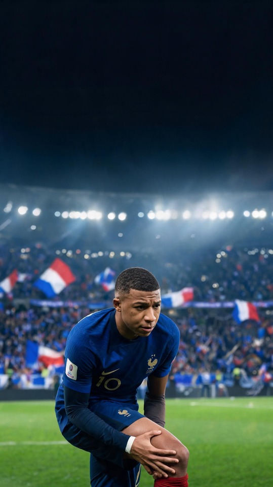 Kylian Mbappé France Football - World Cup 4K Wallpaper
