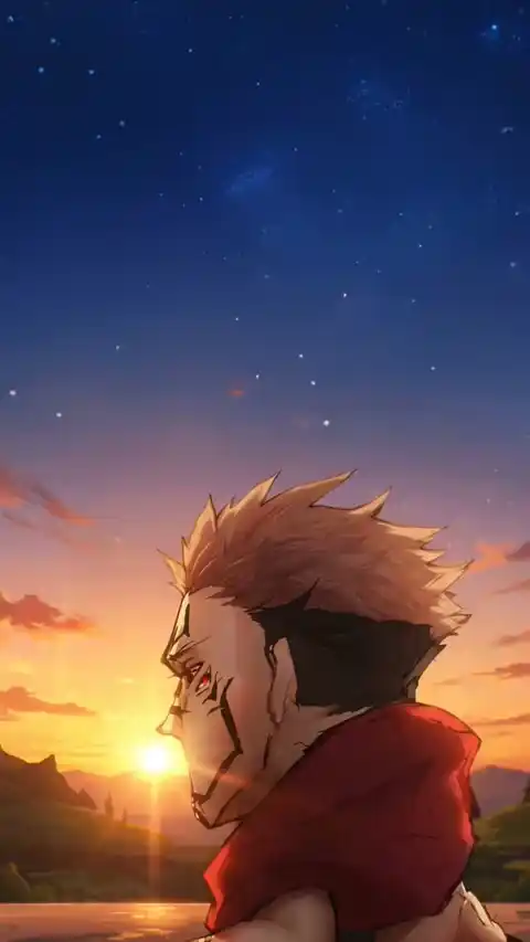 Sukuna Jujutsu Kaisen - Animiertes Hintergrundbild