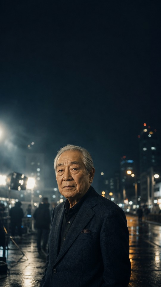 Kitamura Soichiro Nachtporträt - 4K Hintergrundbild