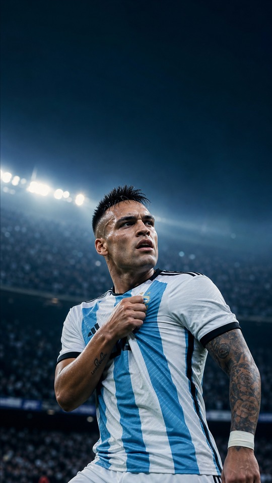Lautaro Martínez Argentina - Fondo de Pantalla 4K