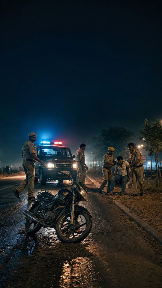 Policía India Escena del Crimen (Apradh) - Fondo 4K