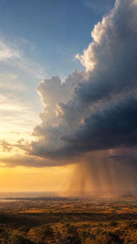Dramatic Meteorology Storm - 4K Phone Wallpapers