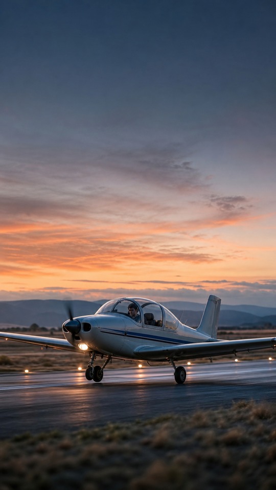 Aterrizaje de Avioneta - Fondo para Celular 4K