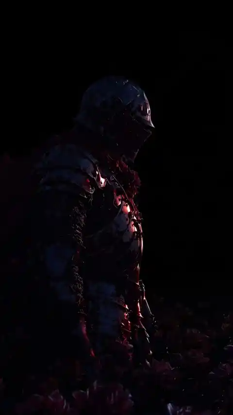 Cinematic Dark Fantasy Knight - 4K Live Wallpaper