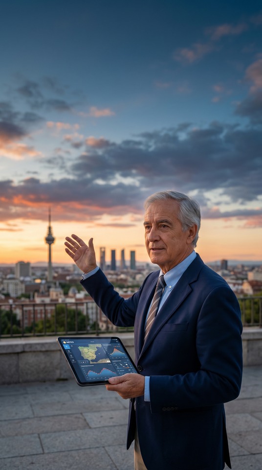 José Antonio Maldonado Informando el Tiempo - Fondo 4K