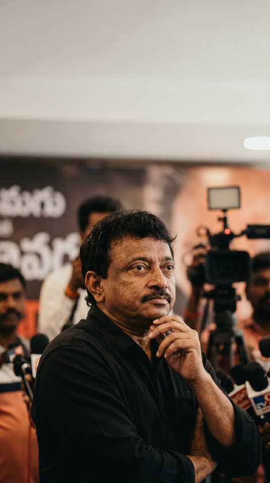 Ram Gopal Varma RGV Portrait - 4K Wallpapers
