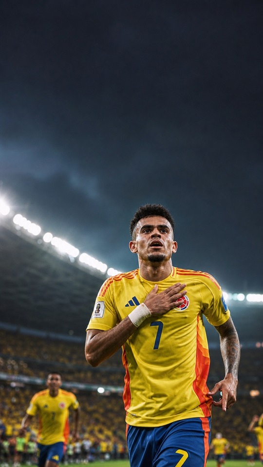 Luis Suarez Colombia - 4K Football Wallpaper