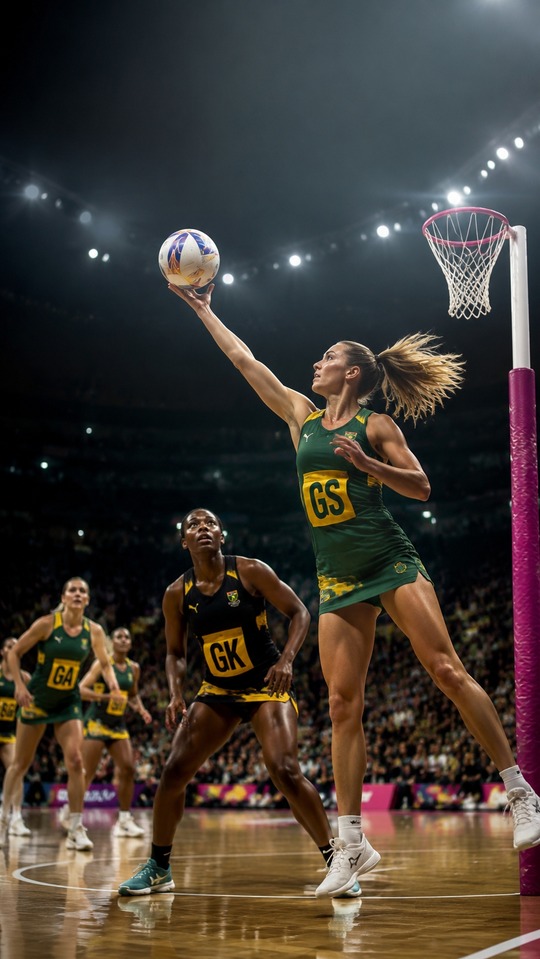 Jeux du Commonwealth 2026 Netball - Fond d'écran 4K