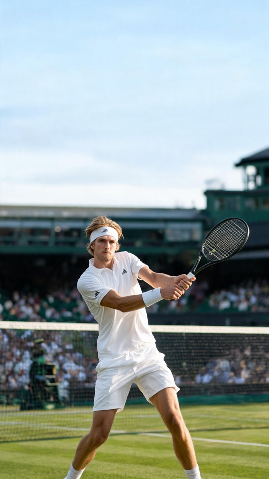Alexander Zverev Wimbledon - 4K Tennis Wallpaper