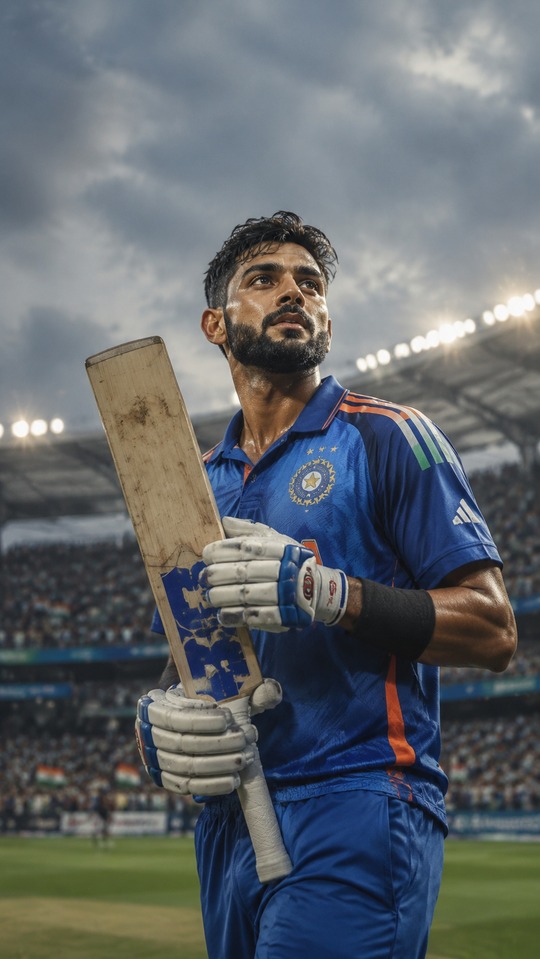 Gurnoor Brar Indian Cricket - 4K Wallpaper