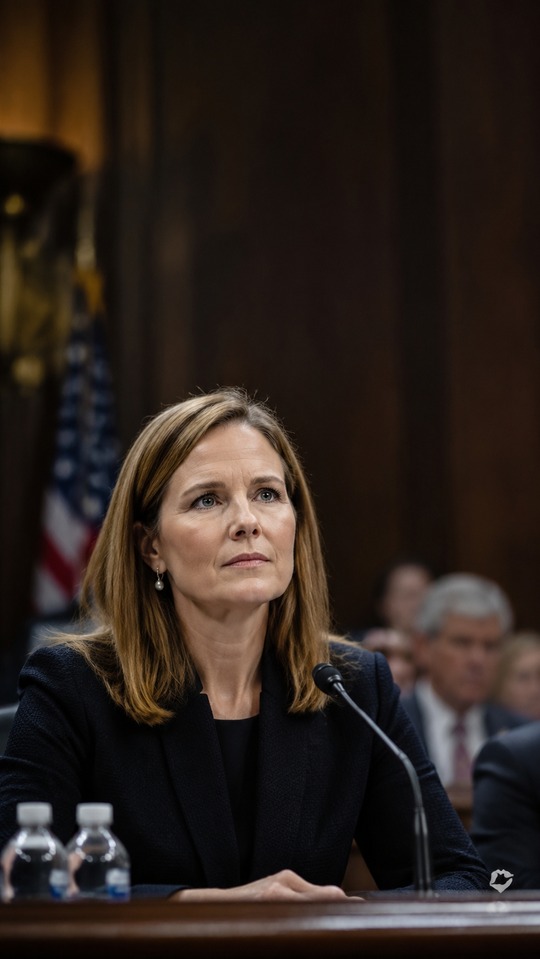 Amy Coney Barrett Cinematic Portrait - 4K Wallpaper