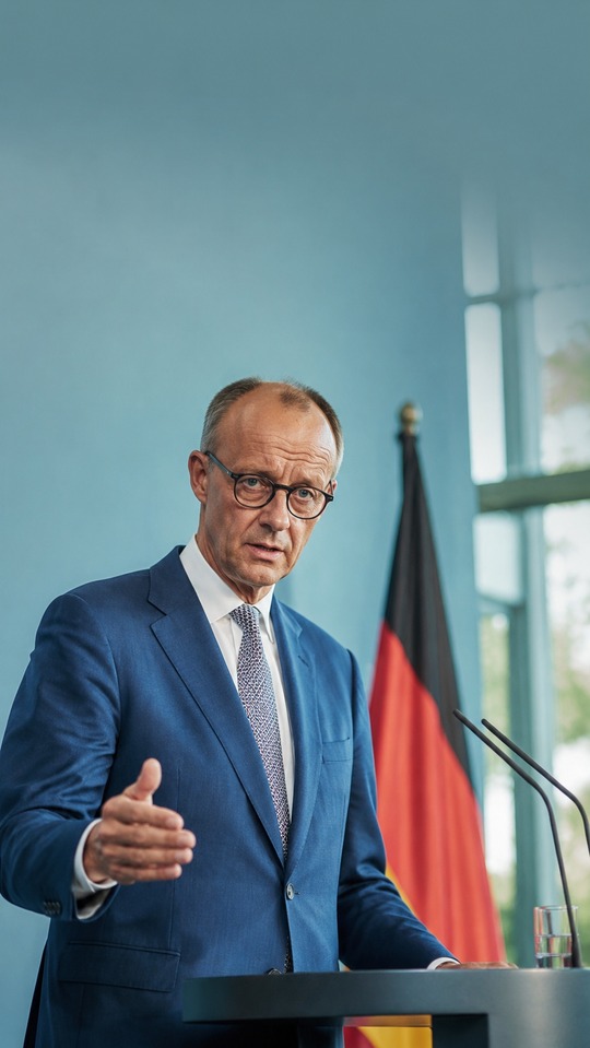 Friedrich Merz 4K Hintergrundbild & Sperrbildschirm