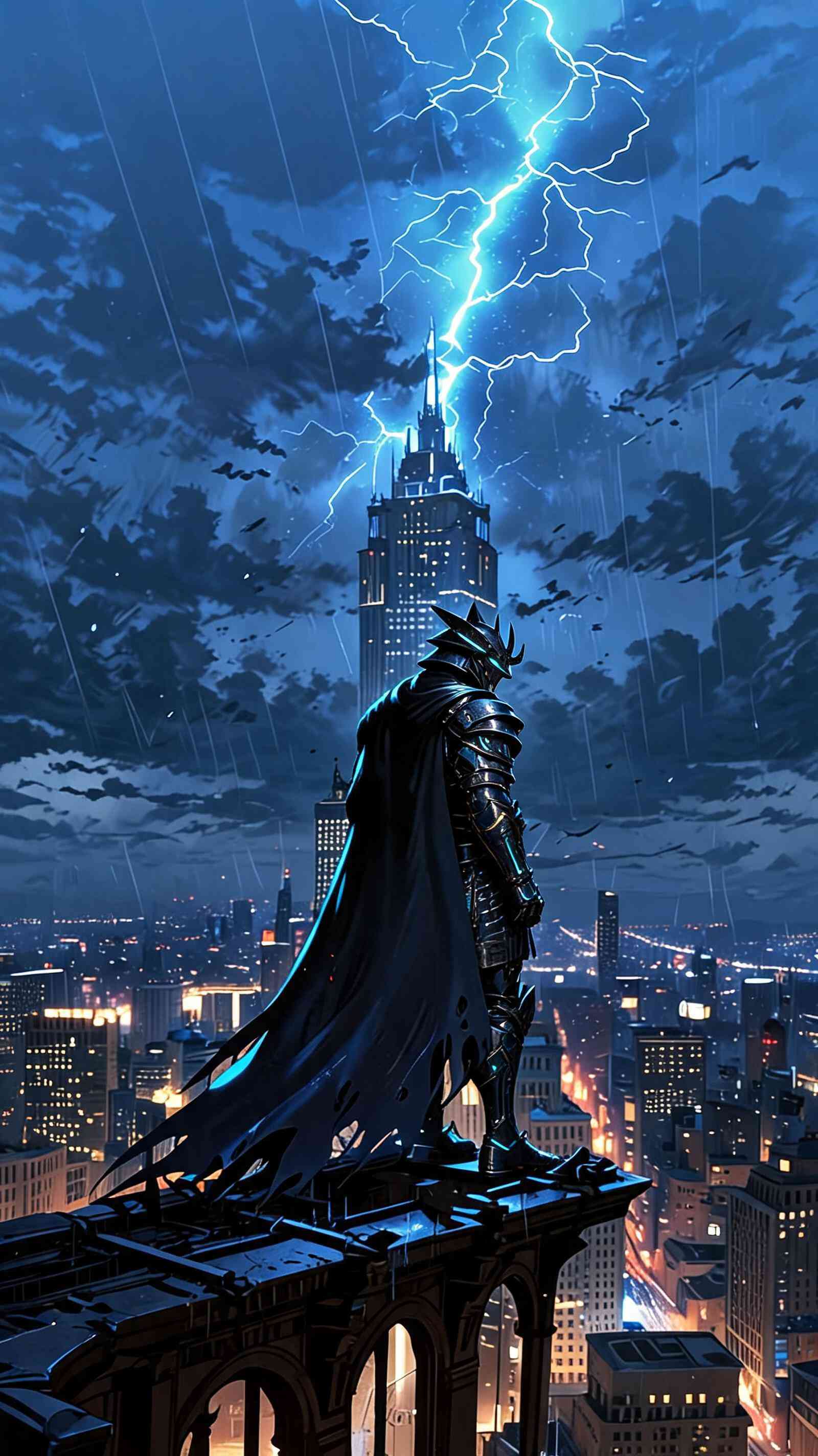 Caballero Samurái Oscuro - Fondo de Pantalla 4K
