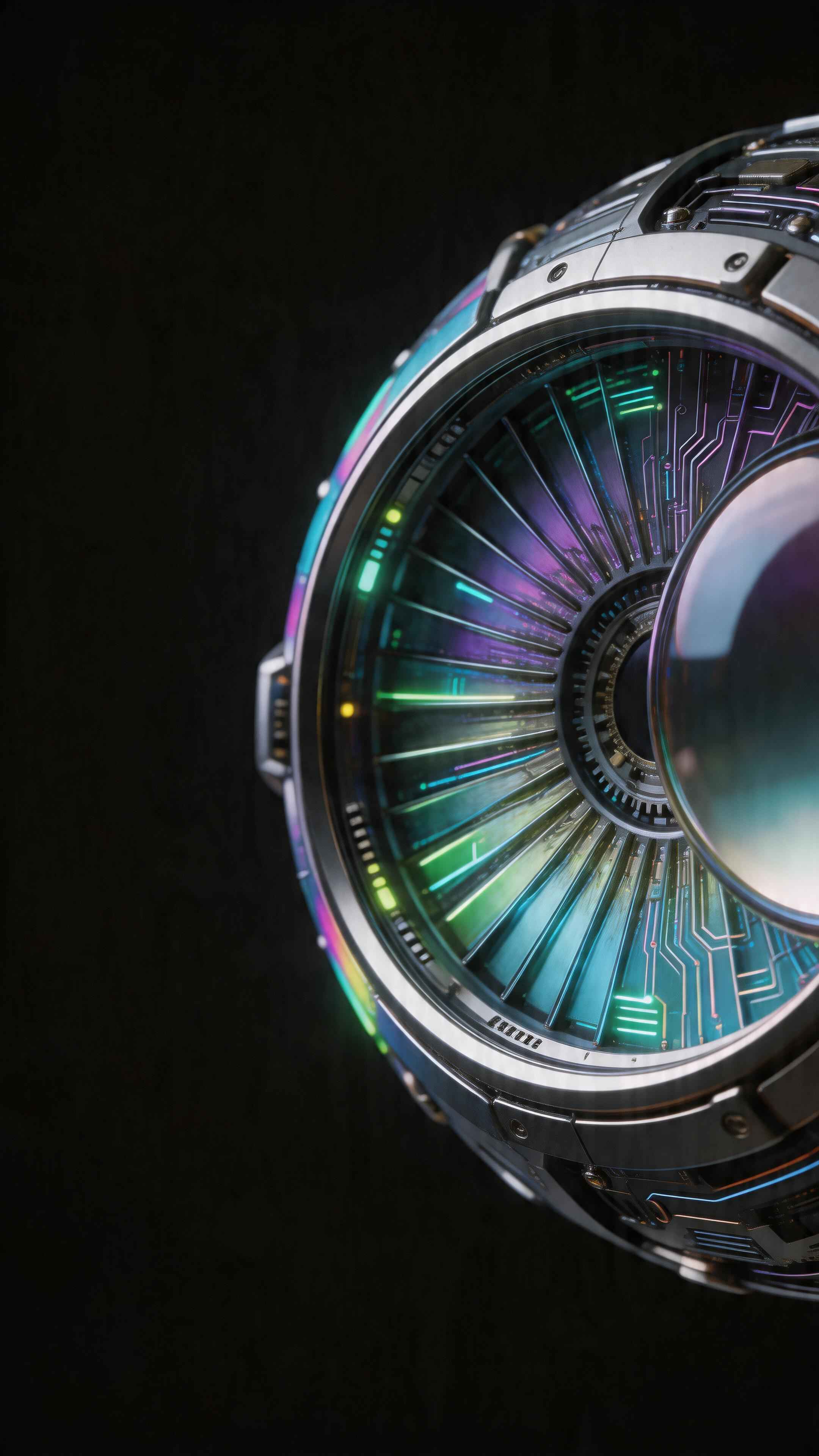 Cyber-Iris-Technologie - 4K Wallpaper