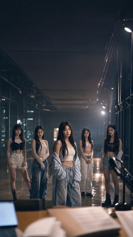 NewJeans Cinematic Realistic K-pop Wallpaper - 4K