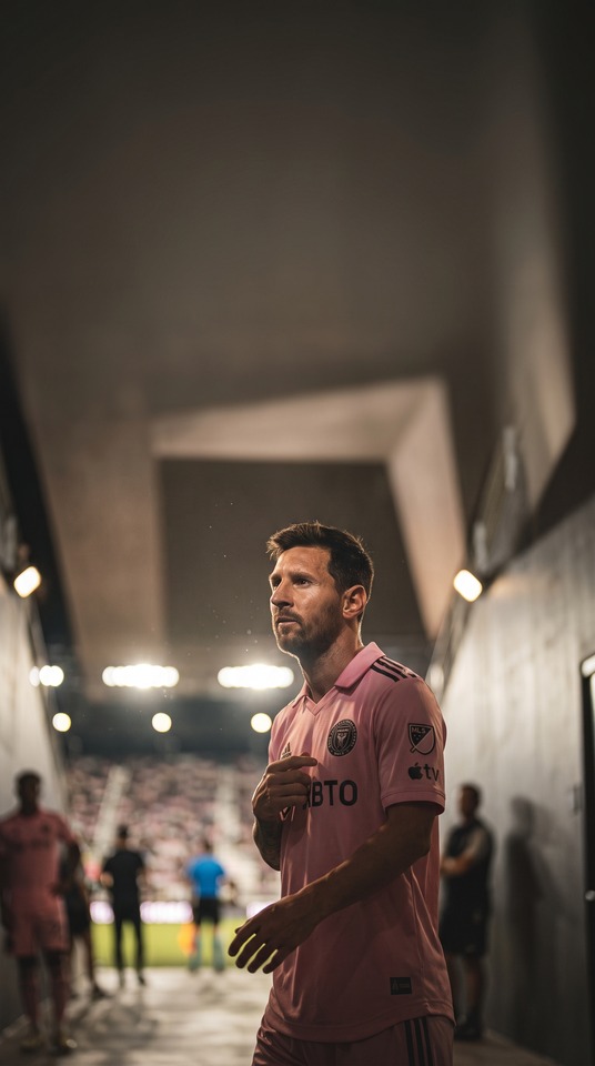 Lionel Messi Inter Miami - 4K Hintergrundbild
