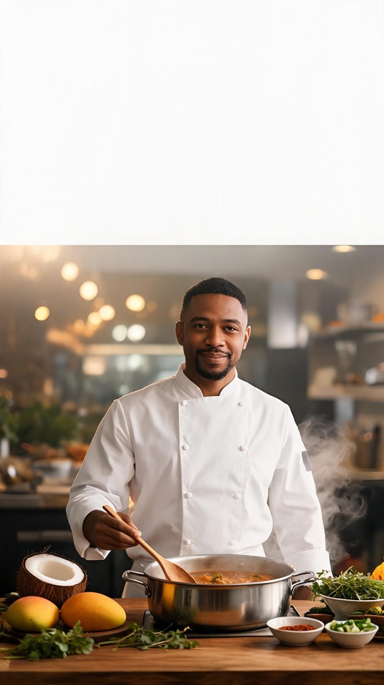 Dominic Taylor Chef Portrait - 4K Hintergrundbilder