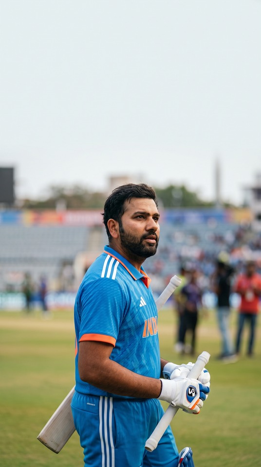 Rohit Sharma Cricket India - Fondos 4K