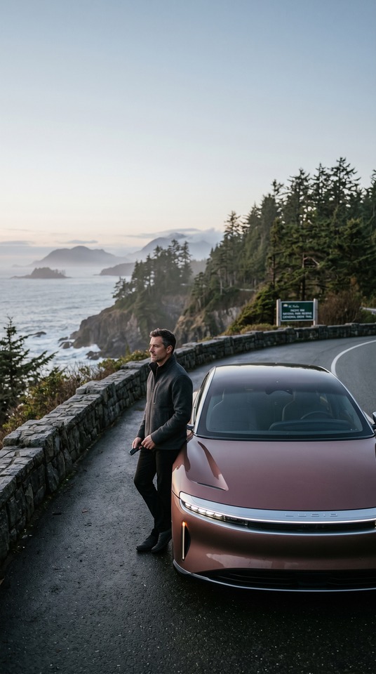 Lucid Motors - Fond d'écran Mobile 4K