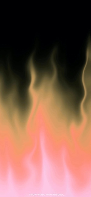 Abstrakte Flammen-Gradient - Handy Wallpaper 4K
