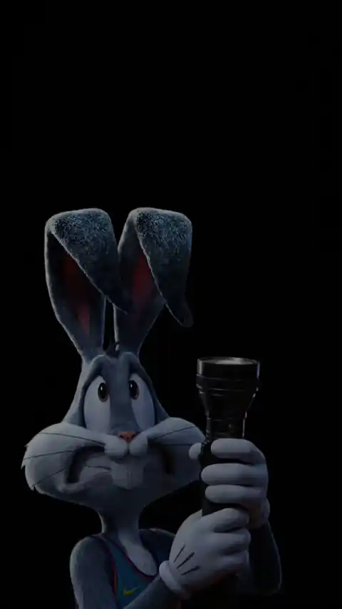 Bugs Bunny Lampe Torche Live Wallpaper 4K