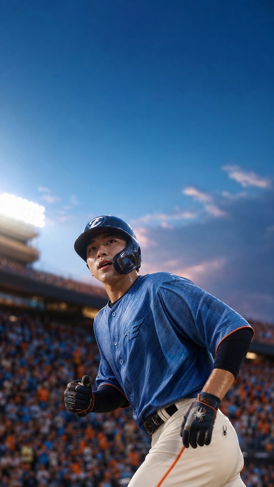 Hanwha Eagles Summer Blue Collection - 4K Wallpaper
