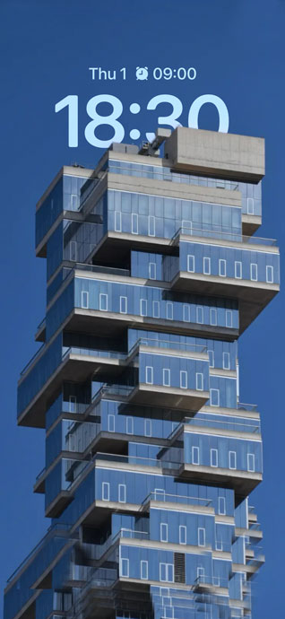 Moderne Architektur Jenga Wolkenkratzer - 4K Hintergrundbild
