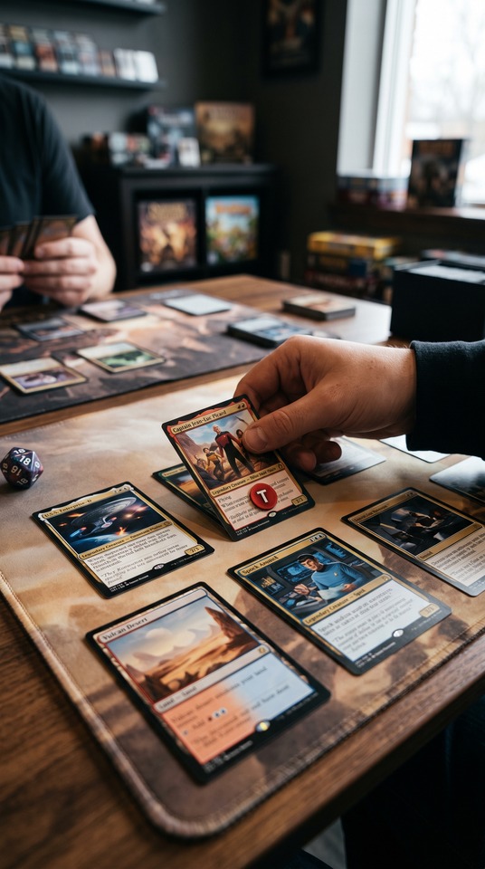 Star Trek MTG Gameplay - 4K Mobile Background