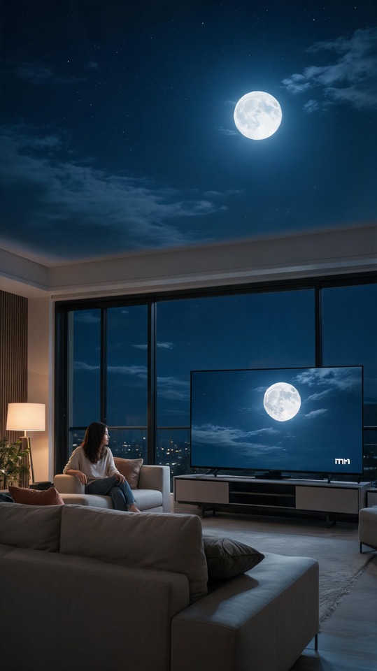TVN New Moon Night Cinematic - 4K Wallpaper