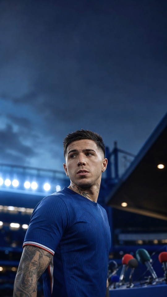 Enzo Fernandez Chelsea FC - 4K Handy Wallpaper