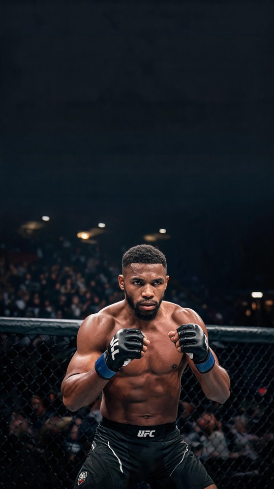 Terrance McKinney - UFC Fighting Stance 4K Background