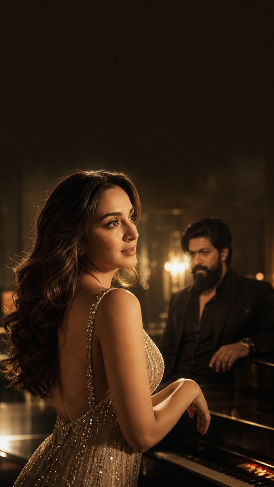 Kiara Advani y Yash Toxic Tabaahi - Fondos 4K