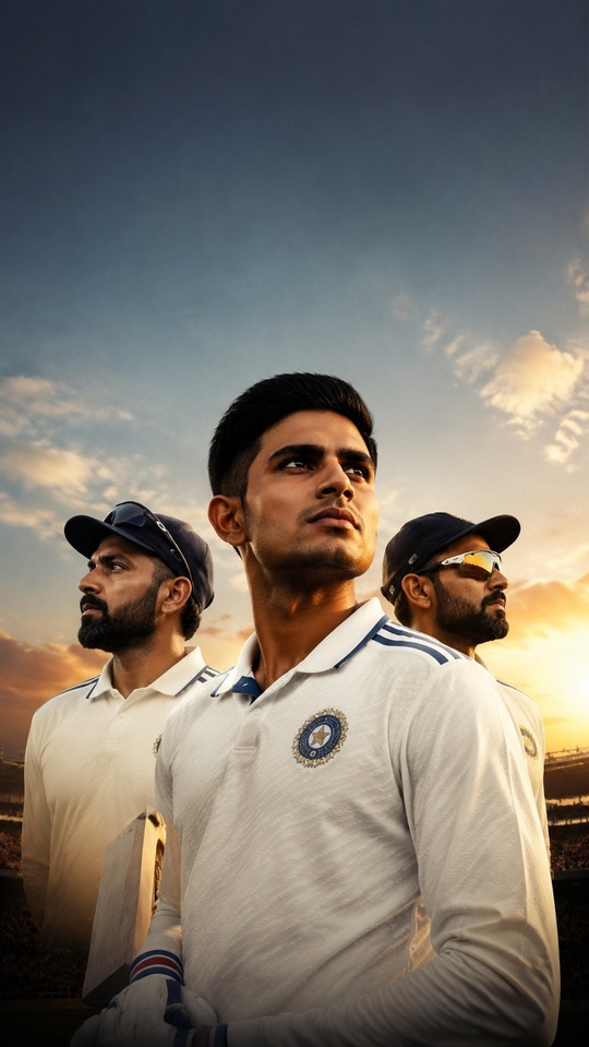 Shubman Gill: Cricket-Star aus Indien - 4K Wallpaper