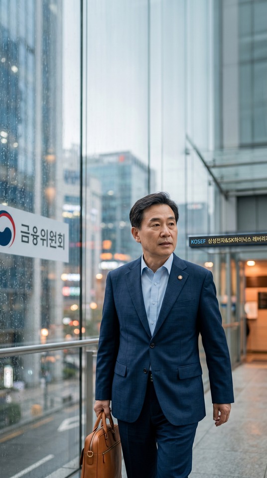 Kim Yong-beom Financial Realism - 4K Backgrounds