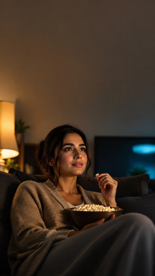 JioHotstar Cinematic Movie Night - 4K Wallpaper