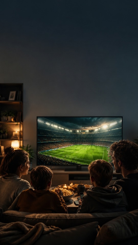movistar plus Football Night - 4K Background