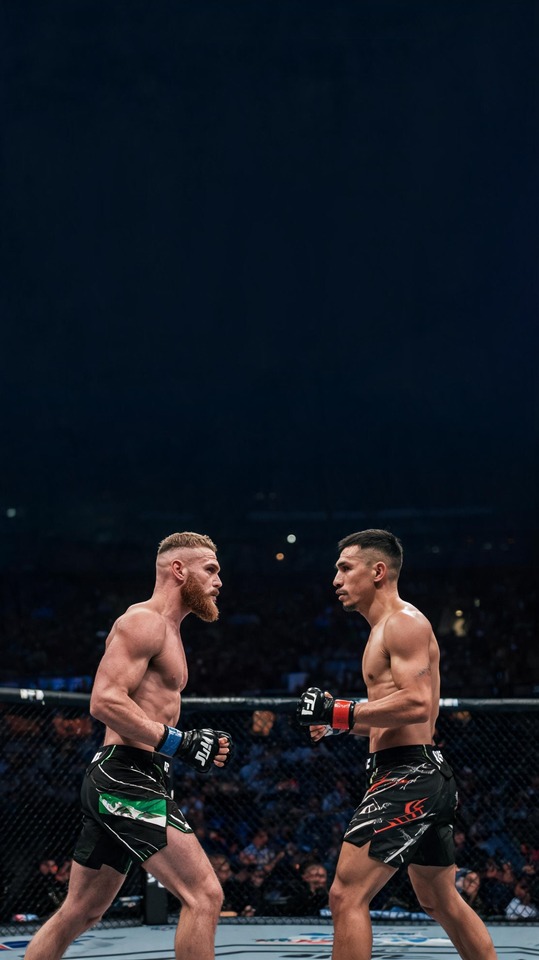 McGregor vs Holloway - 4K MMA Phone Wallpaper