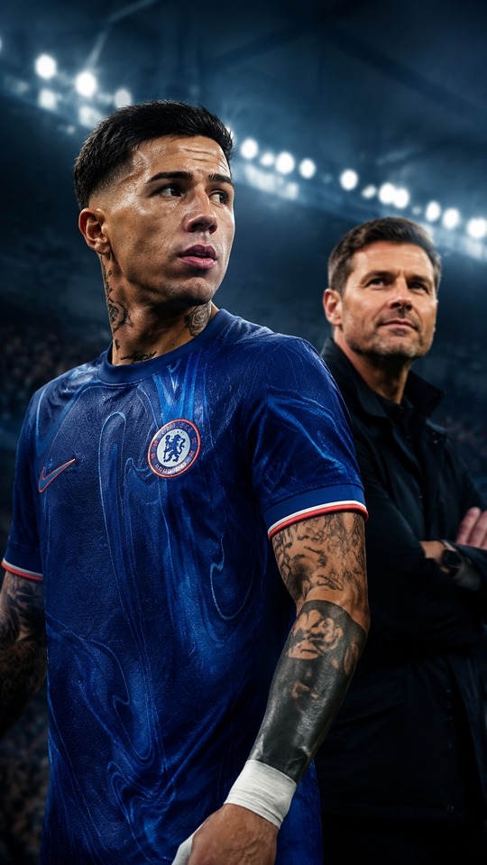 Enzo Fernández Chelsea - Fondos de Pantalla 4K