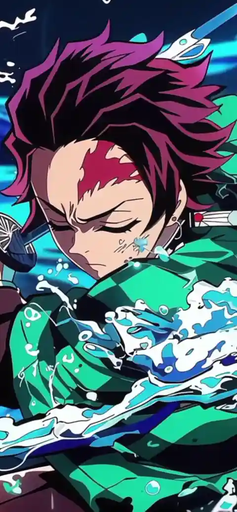 Tanjiro Kamado Souffle de l'Eau Fond d'Écran Dynamique