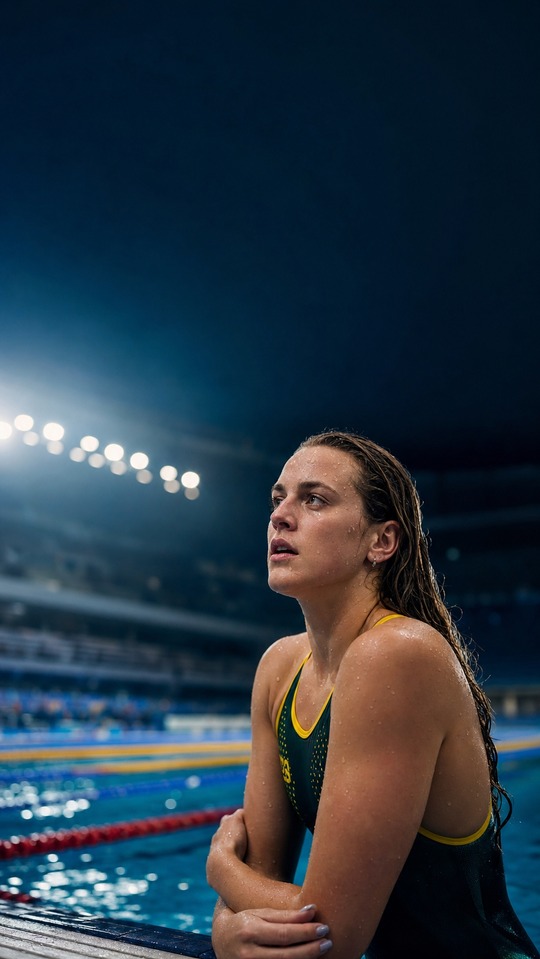 Kaylee McKeown Australian Swimmer - 4K Phone Background