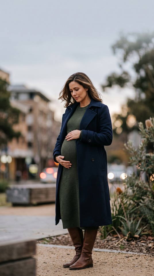 Sarah Abo Inspired Maternity Style - 4K Wallpaper