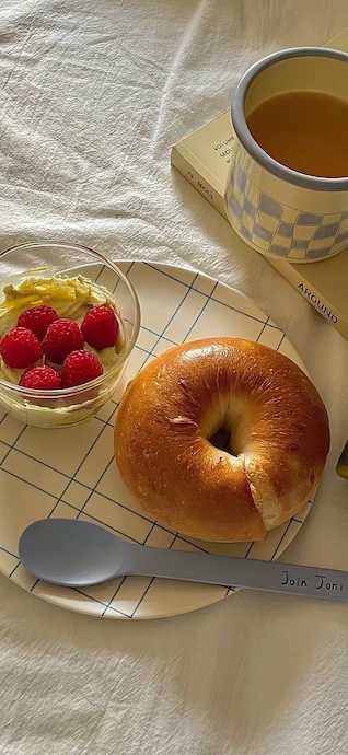 Bagel Petit-Déjeuner - Fond d'Écran 4K