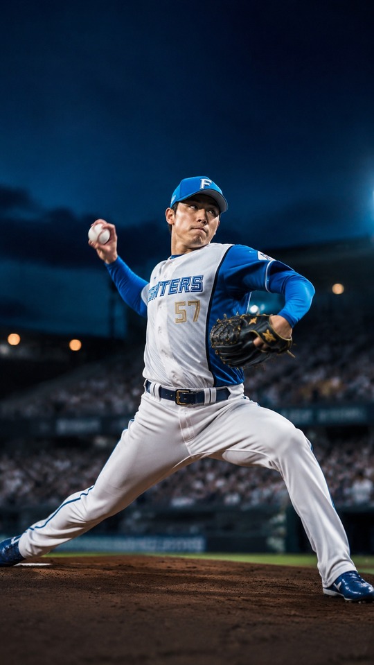 Chunichi vs Hanshin - Koki Kitayama Action 4K Wallpaper