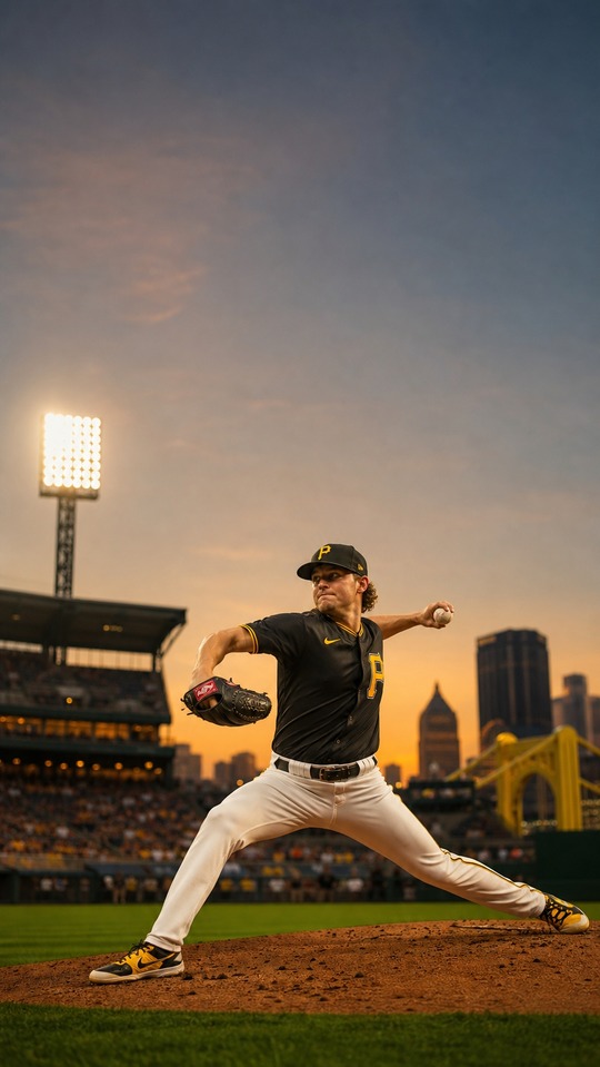 Braxton Ashcraft Pittsburgh Pirates - 4K Phone Wallpaper