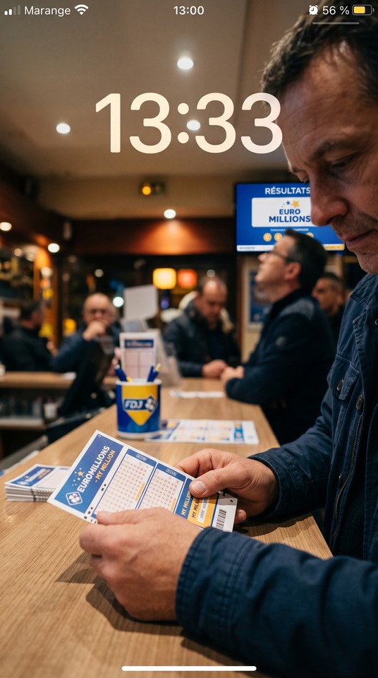 Résultats EuroMillions My Million - 4K Background