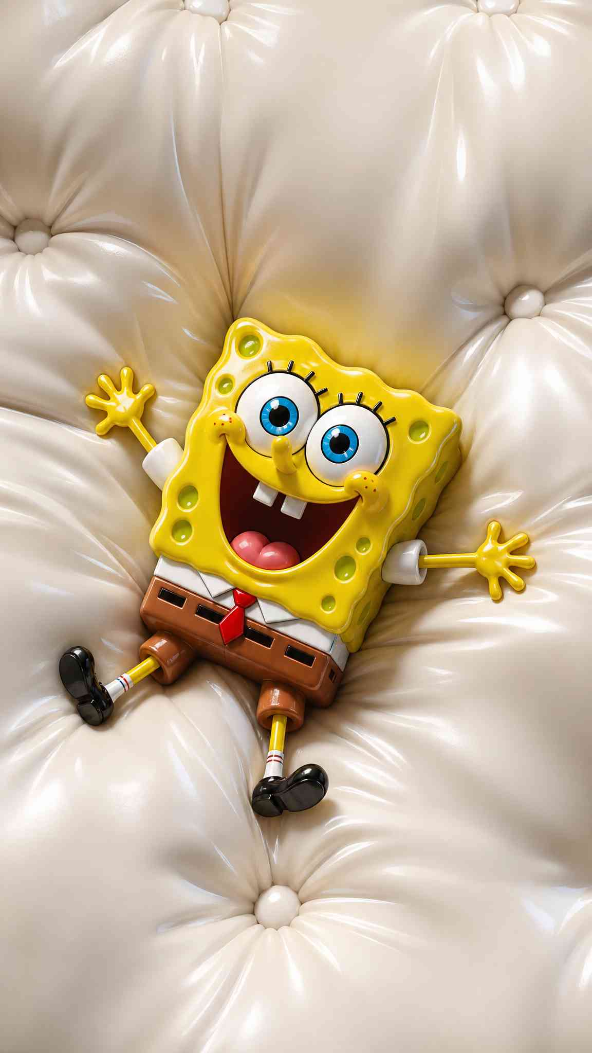Bob l'éponge Style 3D - Fond d'écran Mobile 4K