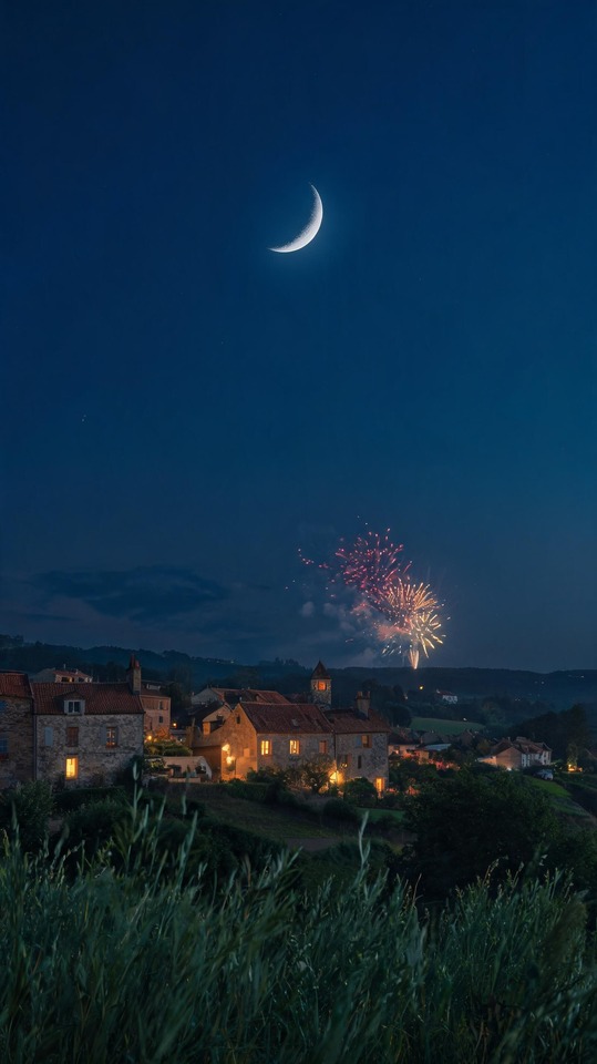 Pleine lune juillet 2026: Cinematic French Night - 4K Wallpapers