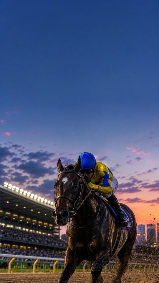 Tanabata Sho Horse Race Action - 4K Backgrounds